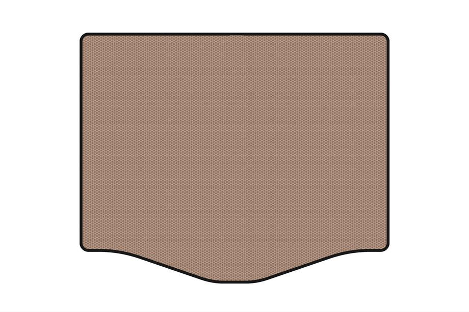 Ford Focus II 2008-2011 Rubber trunk mat Carsuit (HB, beige) Image