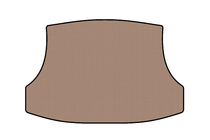 Acura ILX 2012-2022 Rubber trunk mat Carsuit (2012-2015, beige) photo 1