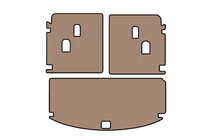 Acura MDX 2013-2020 Rubber Trunk Mat Carsuit V-2 (Beige) photo 1