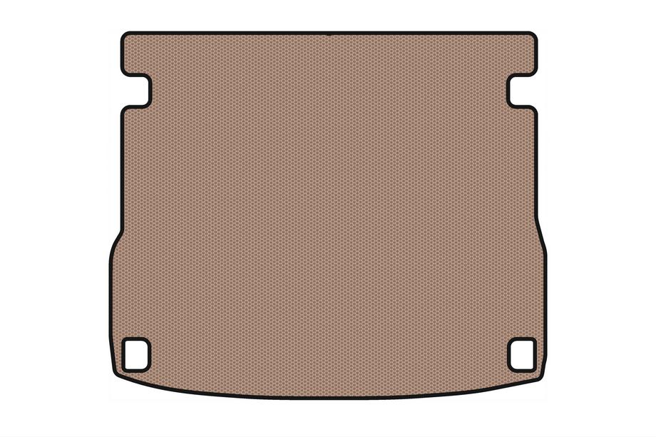 Audi Q5 2008-2017 Rubber Trunk Mat Carsuit V-2 (Beige) Image