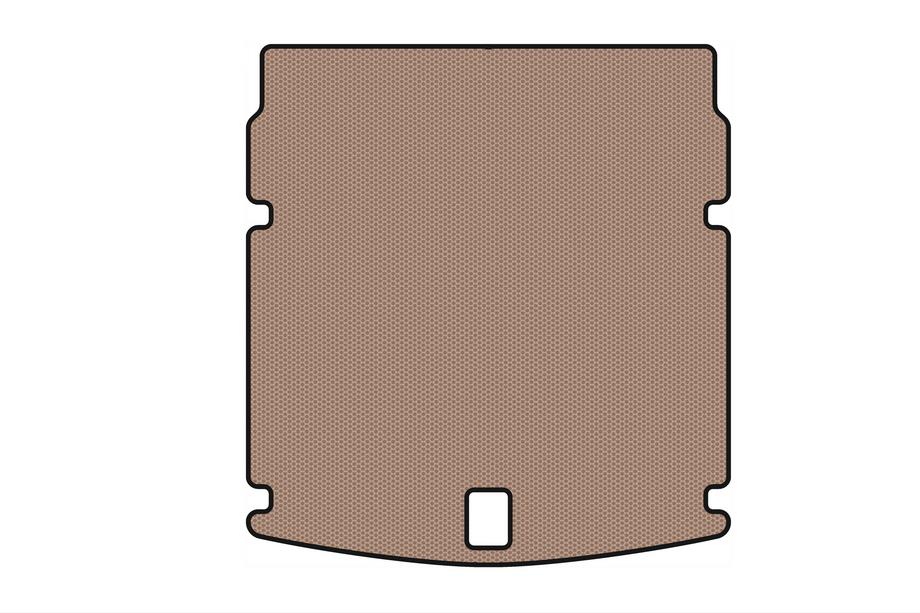 Audi A5 2007-2015 Rubber trunk mat Carsuit V-2 (Coupe, beige) Photo 1
