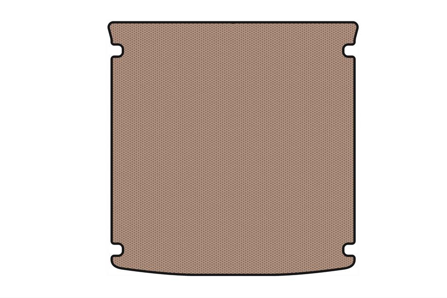 Audi Q8 2018- Rubber Trunk Mat Carsuit V-2 (Beige) Photo 1