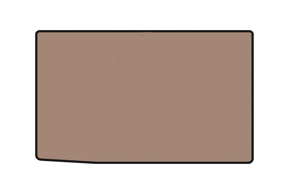 Audi A2 1999-2005 Rubber trunk mat Carsuit V-2 (HB, beige) Image