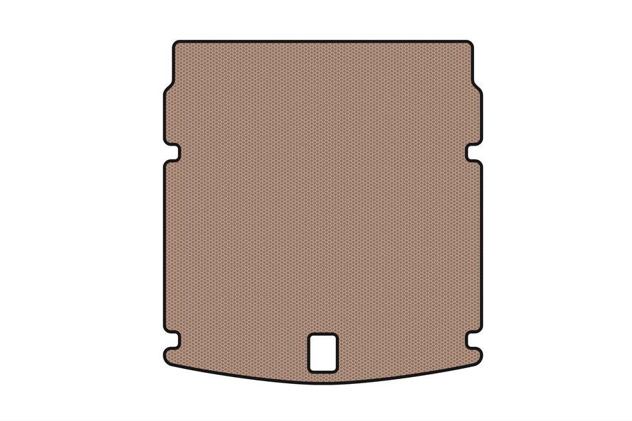 Audi A5 2007-2015 Rubber trunk mat Carsuit V-2 (Convertible, beige) Image