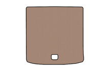 Audi A4 B7 2004-2008 Rubber trunk mat Carsuit V-2 (Avant, beige) photo 1
