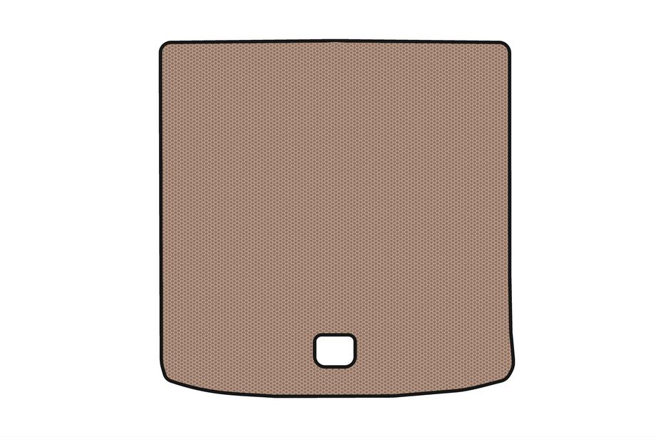 Audi A4 B7 2004-2008 Rubber trunk mat Carsuit V-2 (Avant, beige) Image