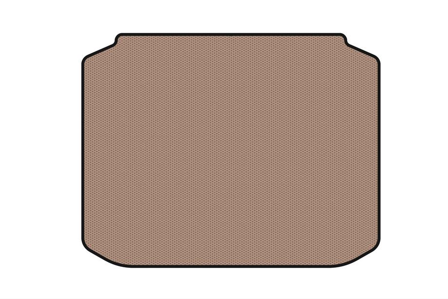 Audi A3 2012-2020 Rubber trunk mat Carsuit (HB, beige) Image