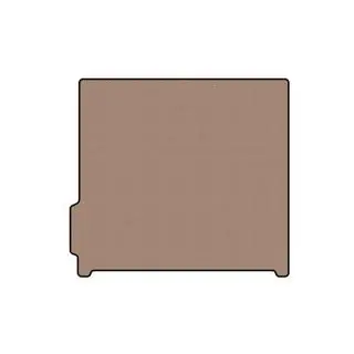 Rubber Trunk Mat Carsuit V-2 (Beige) photo 1