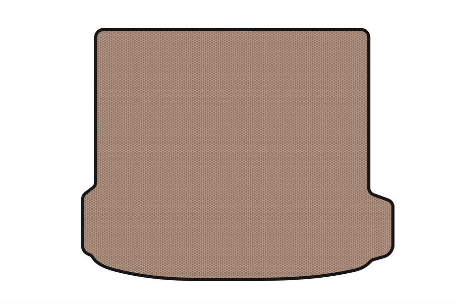 BMW X6 E71 2008–2014 Rubber Trunk Mat Carsuit V-2 (Beige) Photo 1