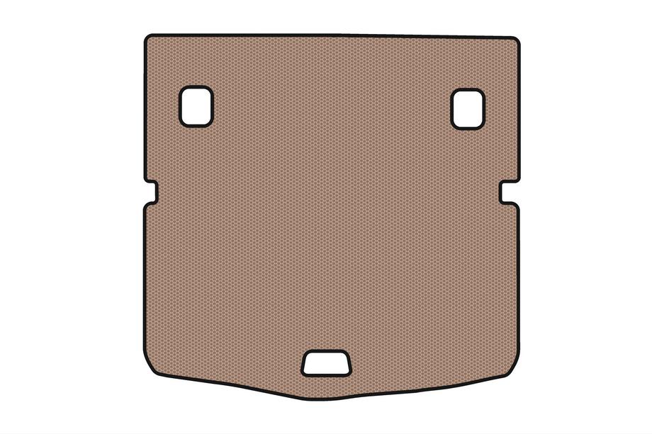 BMW 2 Series Active Tourer F45/F46 2014-2021 Rubber trunk mat Carsuit V-2 (For F46, 7-seater, beige) Image
