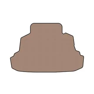 Rubber trunk mat Carsuit (SD, beige)