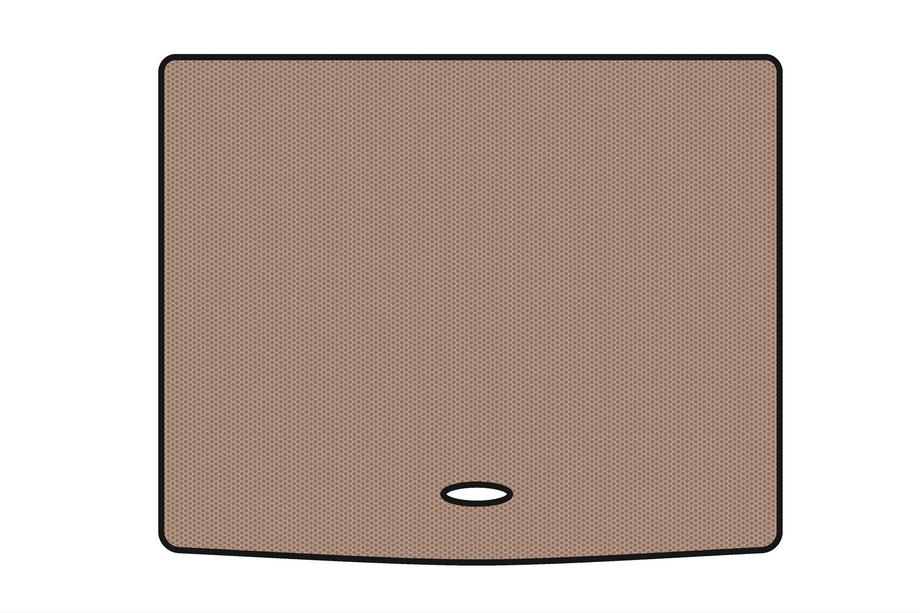 Chevrolet Volt 2010-2016 Rubber Trunk Mat Carsuit V-2 (Beige) Photo 1