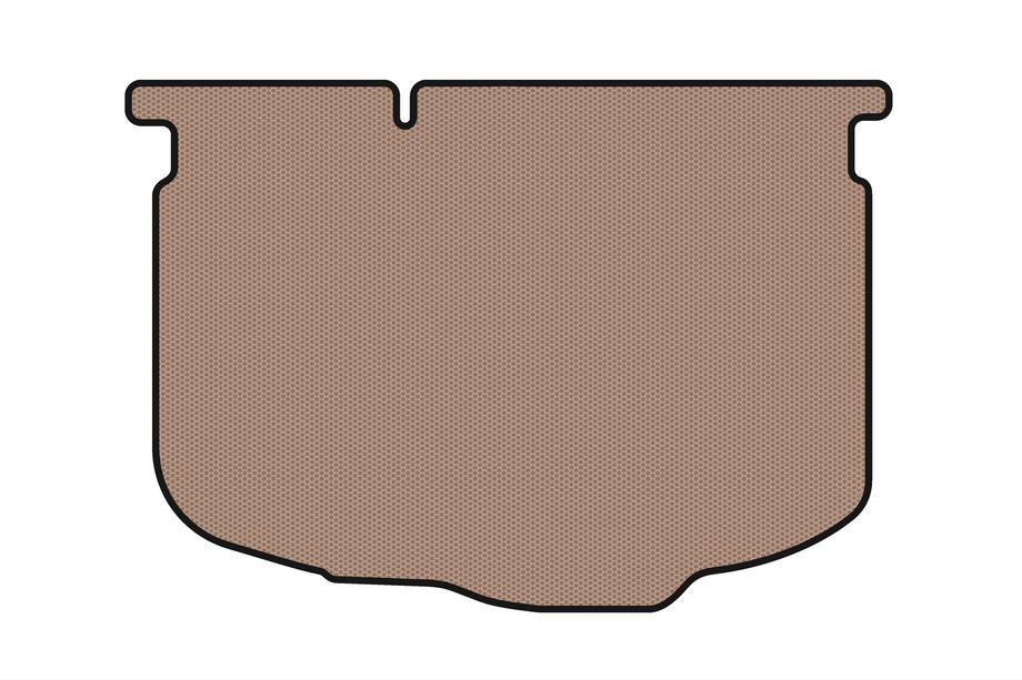 Chevrolet Sonic 2011-2022 Rubber trunk mat Carsuit (HB, beige) Photo 1