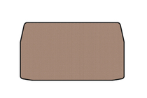 Mitsubishi Grandis 2003-2011 Rubber trunk mat Carsuit (3 rows, beige) photo 1