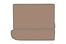 Citroen C-4 Picasso 2013–2022 Rubber trunk mat Carsuit (3rd row folded, beige) photo 1