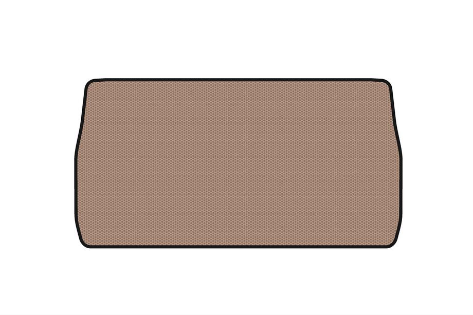 Dodge Grand Caravan V 2008-2020 Rubber trunk mat Carsuit (2008-2020, lower version, 8-seater/SXT trim, beige) Photo 1