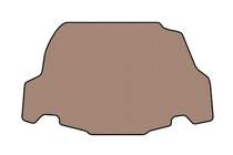 Ford Mustang 2005-2014 Rubber trunk mat Carsuit (2009-2014, GT, Convertible, beige) photo 1