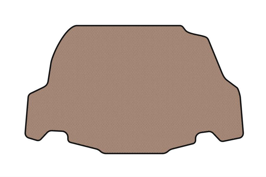 Ford Mustang 2005-2014 Rubber trunk mat Carsuit (2009-2014, GT, Convertible, beige) Image