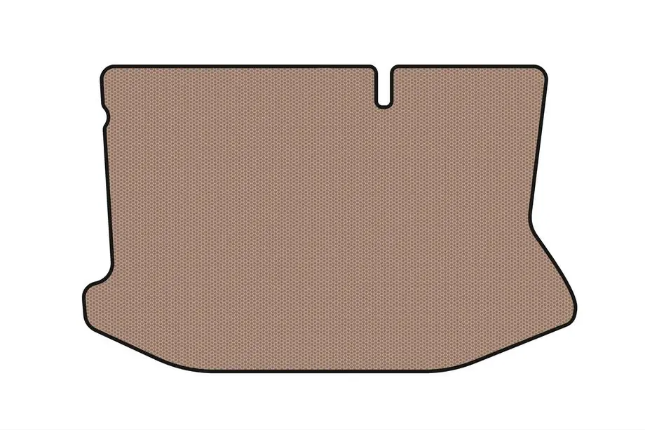 Ford Fiesta 2017- Rubber Trunk Mat Carsuit V2 (Beige) Image