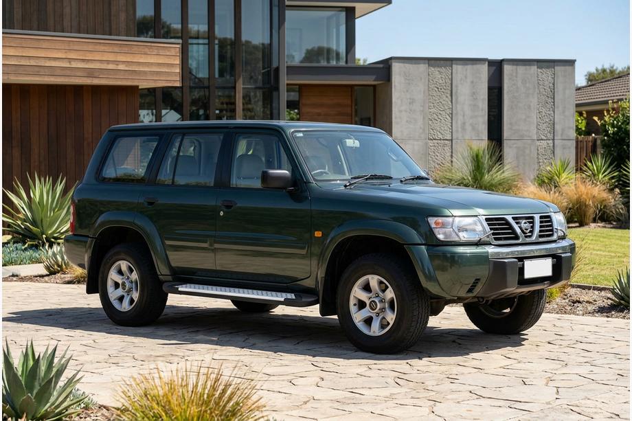 Nissan Patrol Y61 1997-2011 Side Steps X5-Type (2 pcs, Aluminum) Image