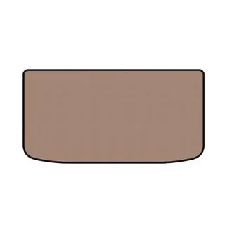 Rubber trunk mat Carsuit (2018-2023, beige)