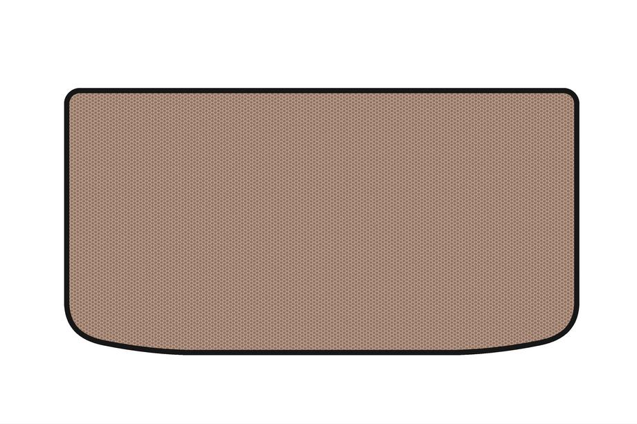 Chevrolet Spark 2015-2023 Rubber trunk mat Carsuit (2018-2023, beige) Image