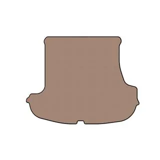 Rubber trunk mat Carsuit V1 (2004-2006, beige)