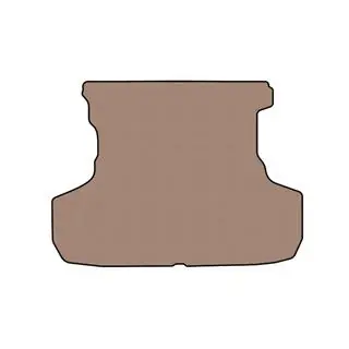 Rubber trunk mat Carsuit (SD, beige)