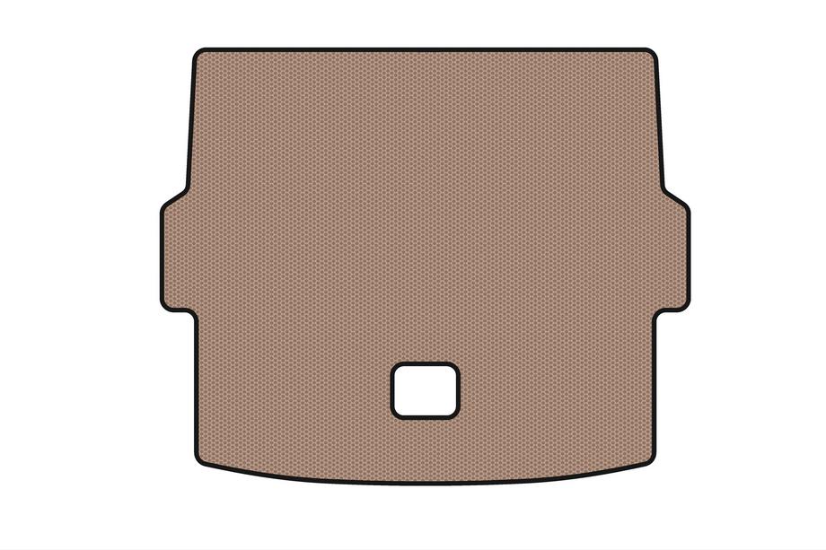 Citroen DS-7 2017- Rubber trunk mat Carsuit (2018+, beige) Photo 1