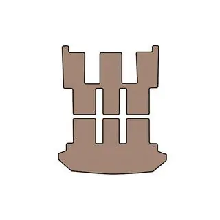 Rubber Trunk Mat Carsuit V2 (Beige)