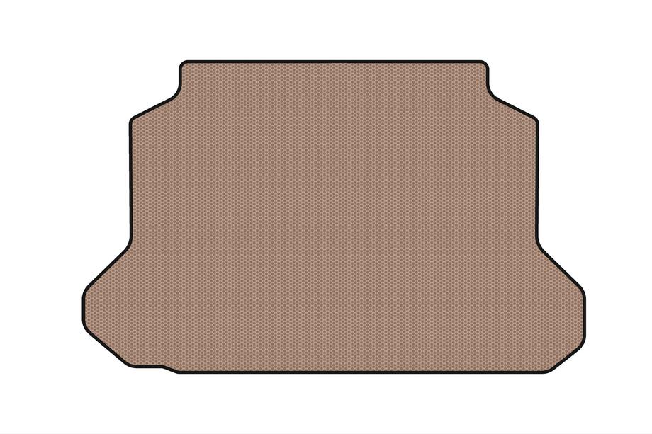 Honda Civic Sedan VII 2001-2006 Rubber trunk mat Carsuit (HB, beige) Photo 1