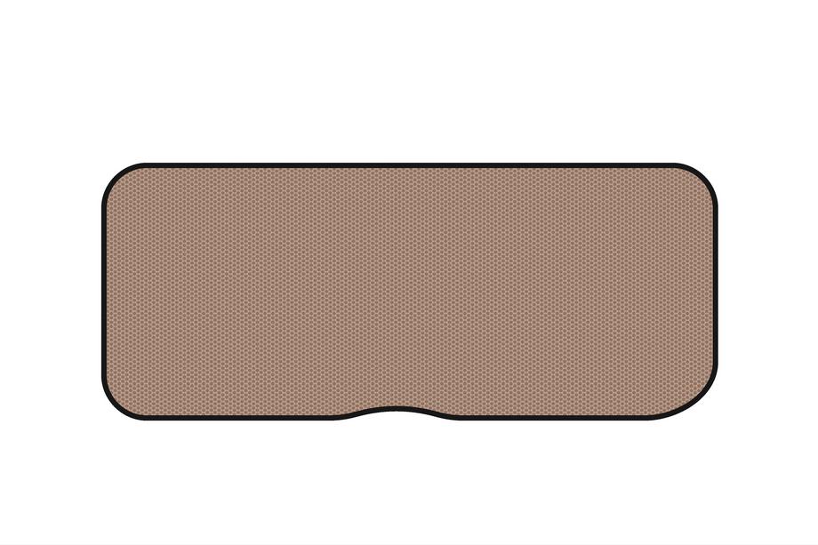 Honda Pilot 2015-2022 Rubber trunk mat Carsuit (with 3rd row, beige) Image