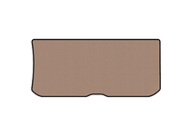 Honda Pilot 2015-2022 Rubber trunk mat Carsuit (2015-2018, with 3rd row, 8-seater, USA, beige) photo 1