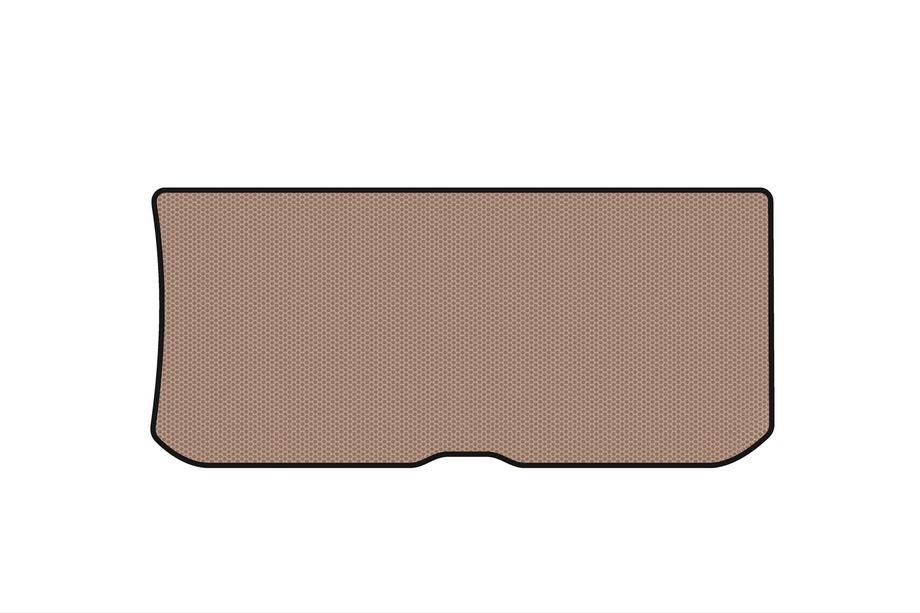 Honda Pilot 2015-2022 Rubber trunk mat Carsuit (2015-2018, with 3rd row, 8-seater, USA, beige) Image