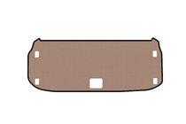 Infiniti QX60 2016-2021 Rubber trunk mat Carsuit (up to 3rd row, beige) photo 1
