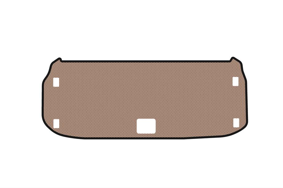 Infiniti QX60 2016-2021 Rubber trunk mat Carsuit (up to 3rd row, beige) Image