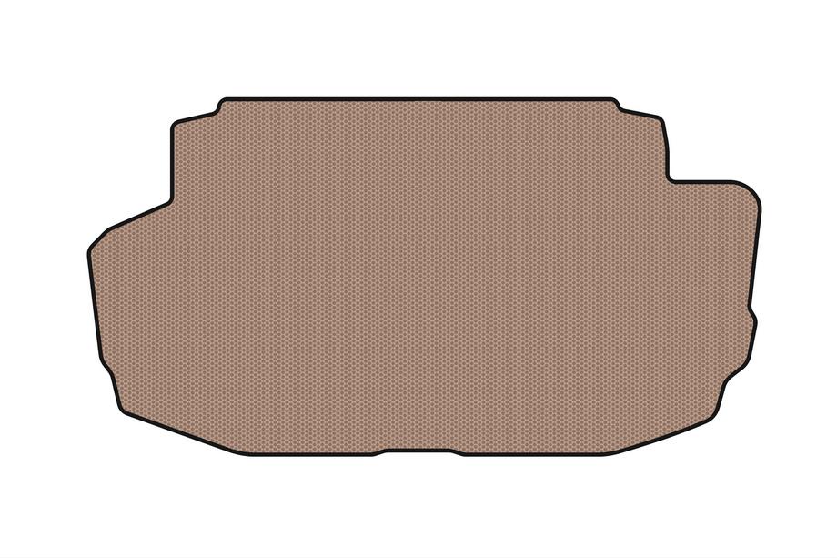 Mercedes S-class W220 1998-2005 Rubber trunk mat Carsuit (Long, beige) Image
