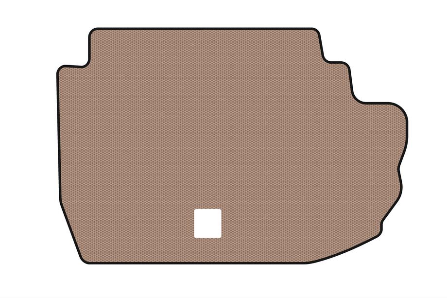 Mercedes S-class W220 1998-2005 Rubber trunk mat Carsuit (Long, AWD, Beige) Image