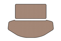 Mazda CX-9 2017- Rubber trunk mat Carsuit (seat back + trunk, 7-seater, beige) photo 1