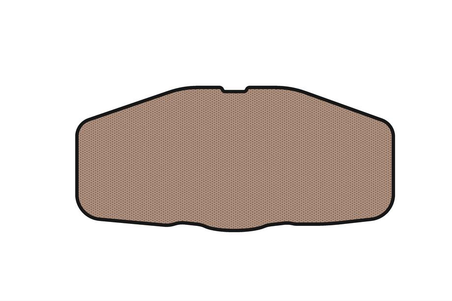 Mercedes SLK R172 2011-2016 Rubber trunk mat Carsuit (lower, Roadster, beige) Image