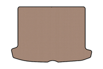 Renault Clio IV 2012-2019 Rubber trunk mat Carsuit V2 (SW, beige) photo 1