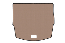 Renault Scenic/Grand 2016–2025 Rubber trunk mat Carsuit (upper, 5-seater, beige) photo 1