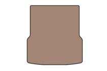 Tesla Model S 2012– Rubber trunk mat Carsuit front (4WD, 2012-2021, beige) photo 1