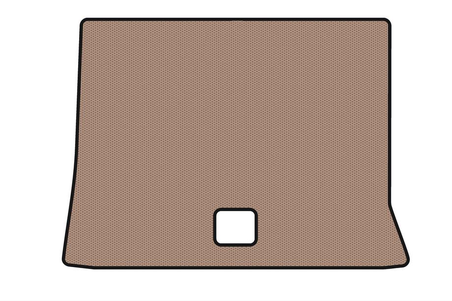 Chevrolet Equinox 2009-2016 Rubber trunk mat Carsuit (2015-2017, beige) Photo 1