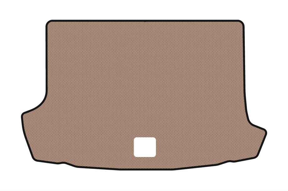 Volkswagen T-Roc 2017-2025 Rubber trunk mat Carsuit V2 (5-door, beige) Image