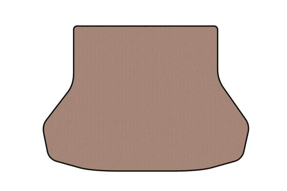 Kia Forte 2008–2024 Rubber trunk mat Carsuit (2012-2016, beige) Image