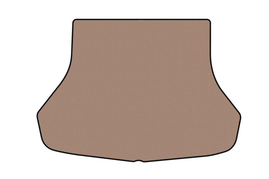 Kia Forte 2008–2024 Rubber trunk mat Carsuit (2016-2018, beige) Photo 1