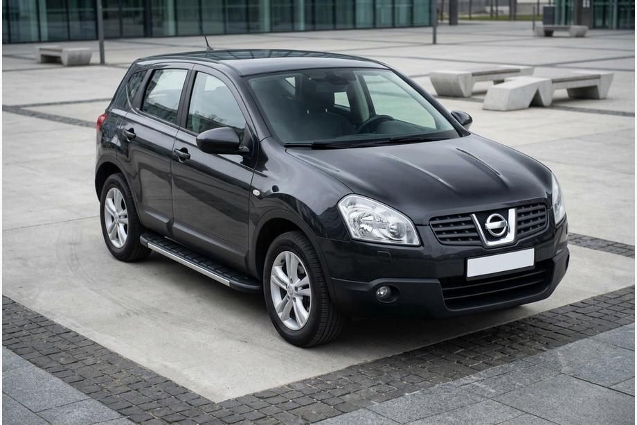 Nissan Qashqai 2007-2010 Side Steps Duru (2 pcs, Aluminum) Image