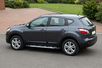 Nissan Qashqai 2010-2014 Side Steps Sunrise (2 pcs, Aluminum) photo 1