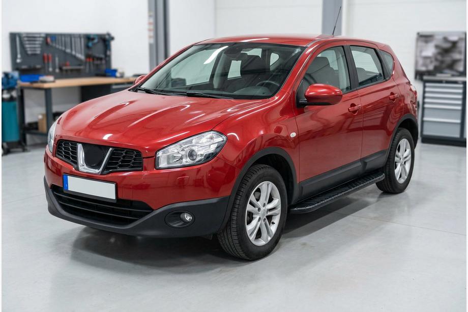 Nissan Qashqai 2010-2014 Side Steps Bosphorus Black (2 pcs, Aluminum) Image